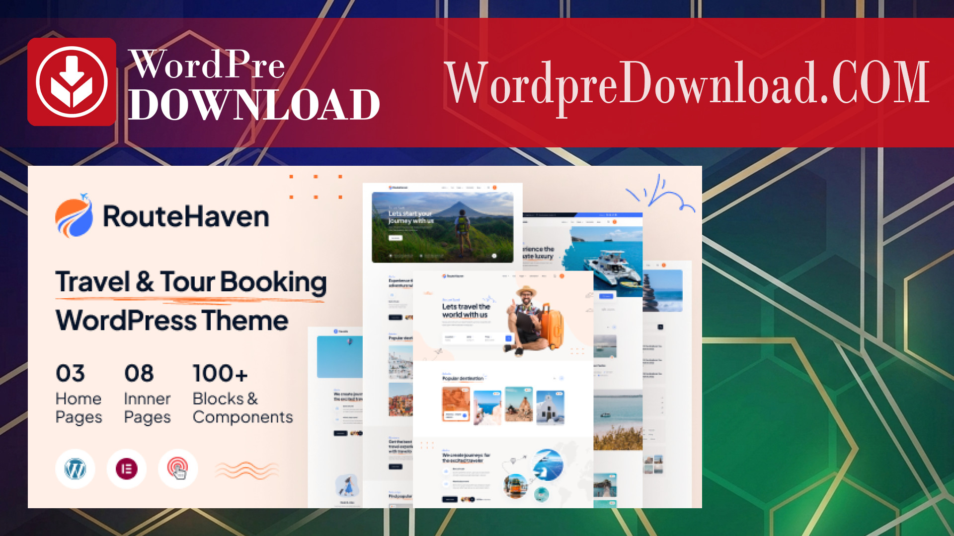 RouteHaven - Travel And Tour Booking WordPress Theme - WordpreDownload.COM