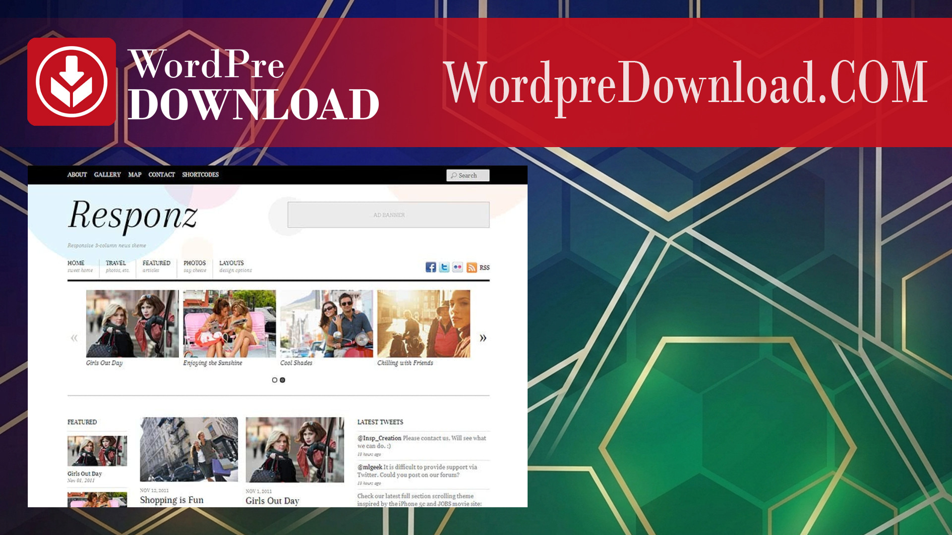 Themify Responz WordPress Theme - WordpreDownload.COM