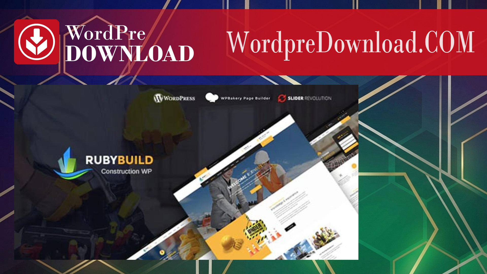RubyBuild – Building And Construction WordPress Theme - WordpreDownload.COM