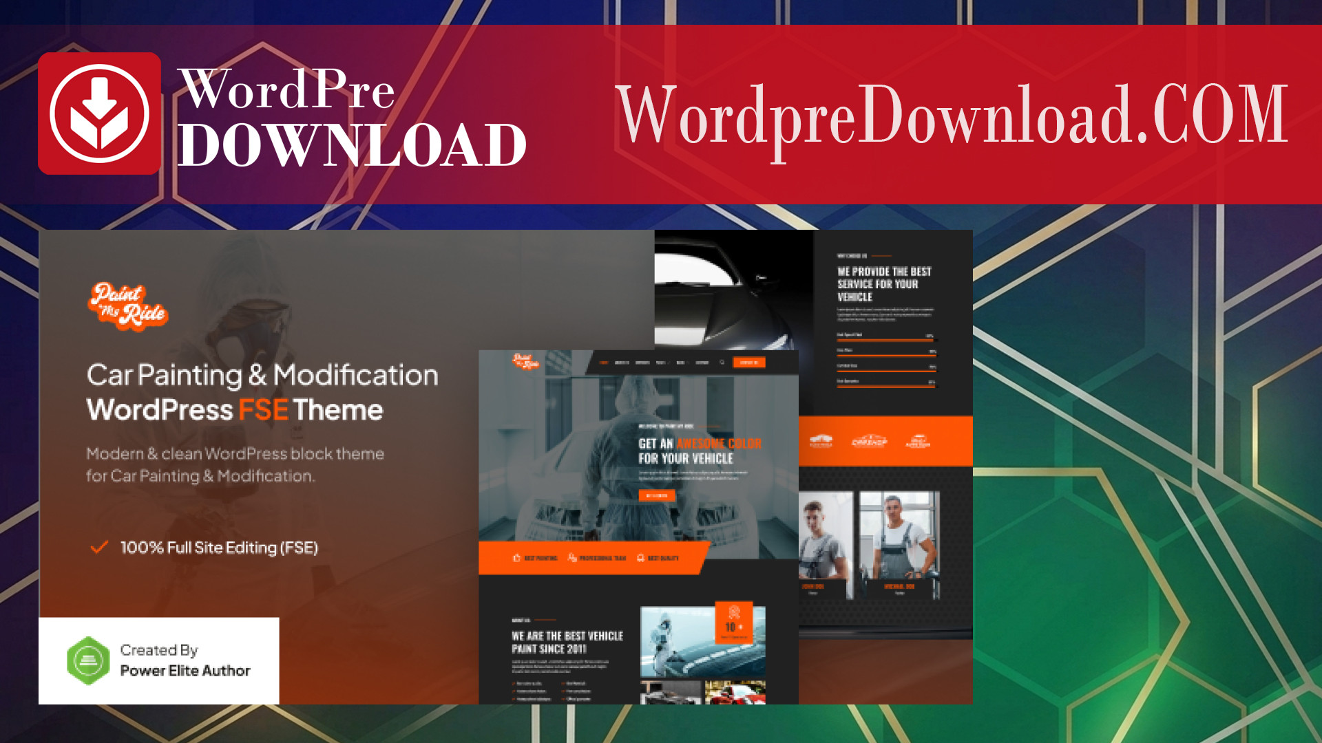 PaintMyRide – Car Painting And Modification WP Theme - WordpreDownload.COM