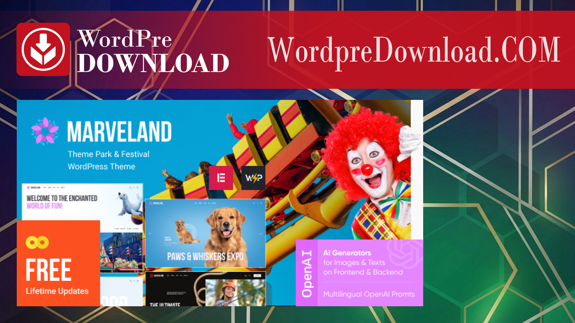 Marveland - Theme Park And Festival WordPress Theme - WordpreDownload.COM