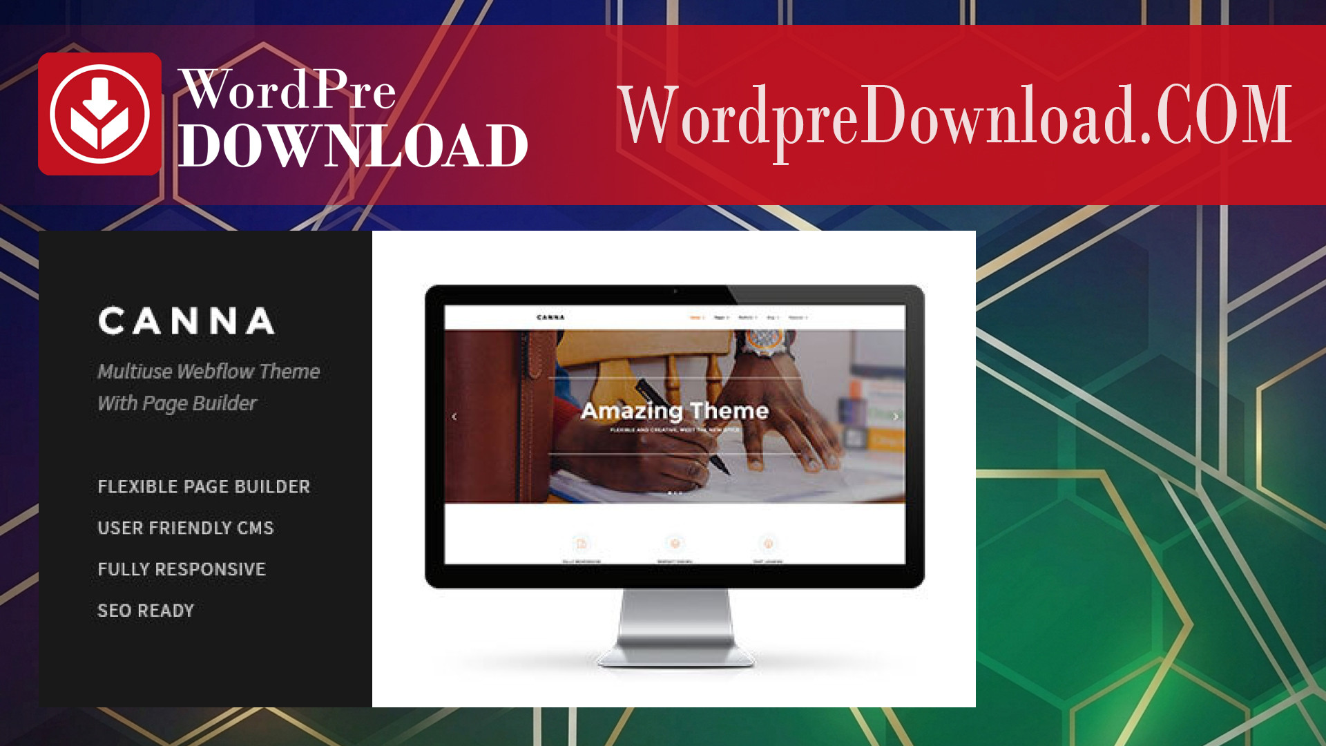 Canna – Creative Multi-Purpose HTML By DeoThemes - WordpreDownload.COM