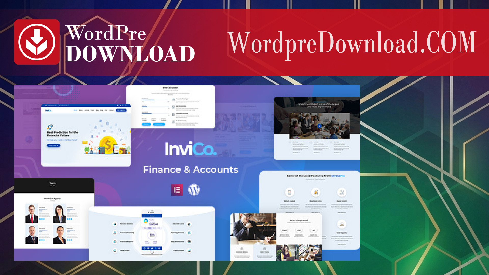 Invico – WordPress Consulting Business Theme - WordpreDownload.COM