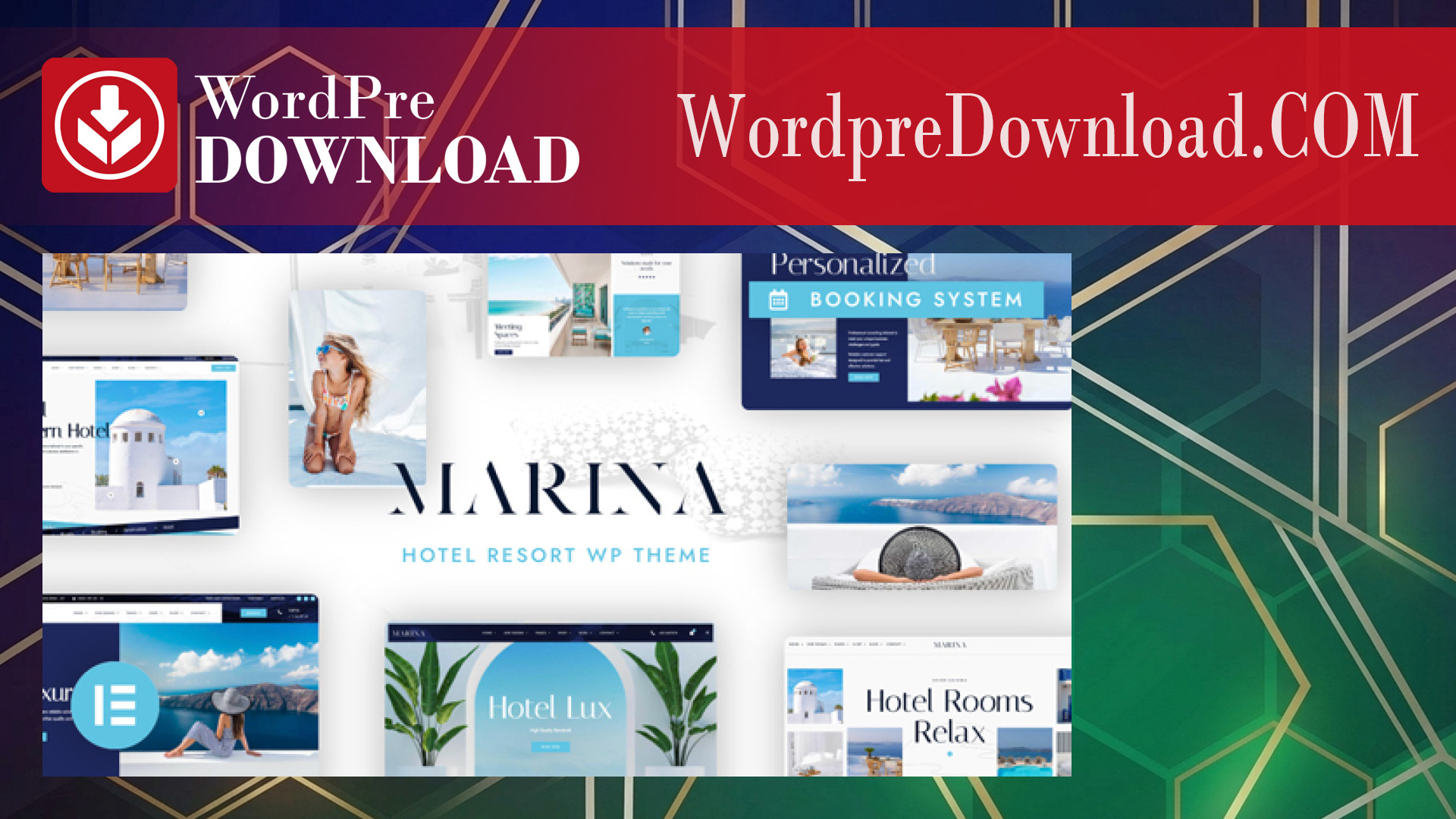 Marina Hotel & Resort WordPress Theme – WordpreDownload.COM