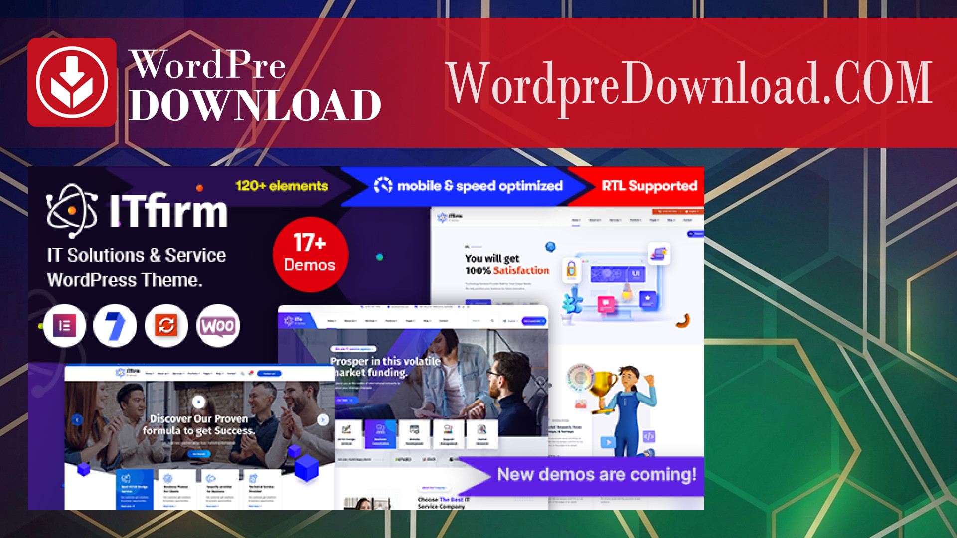 ITfirm - IT Solutions Services WordPress Theme - WordpreDownload.COM