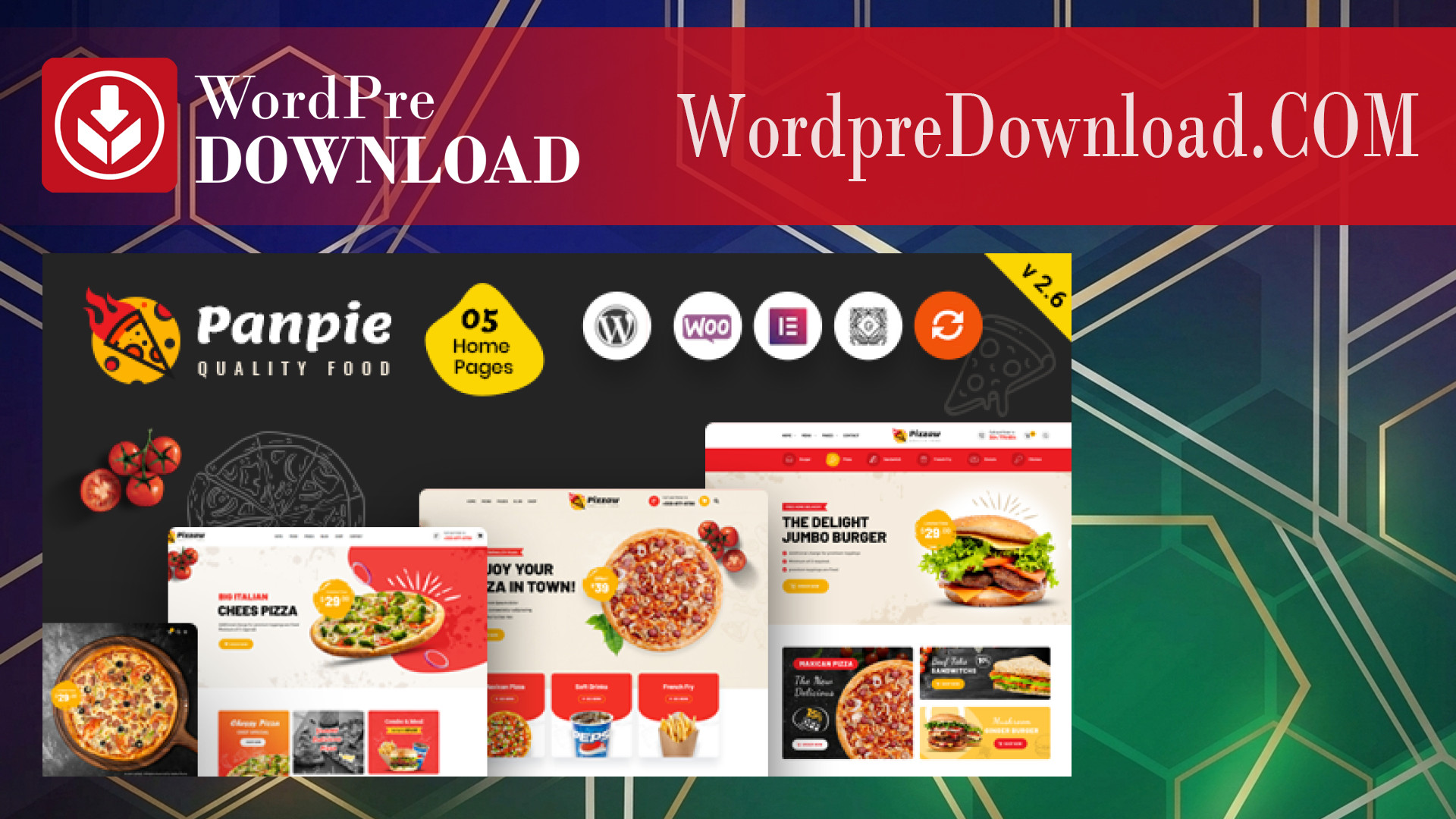Panpie - Restaurant WordPress Theme - WordpreDownload.COM