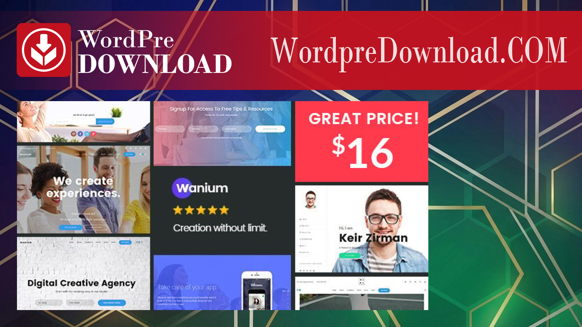 Wanium - A Elegant Multi-Concept Theme - WordpreDownload.COM