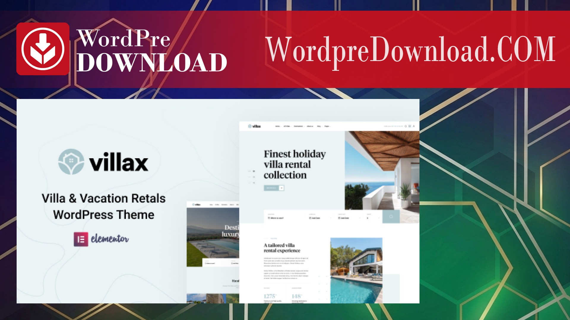 Villax - Villa And Vacation Rentals WordPress Theme - WordpreDownload.COM
