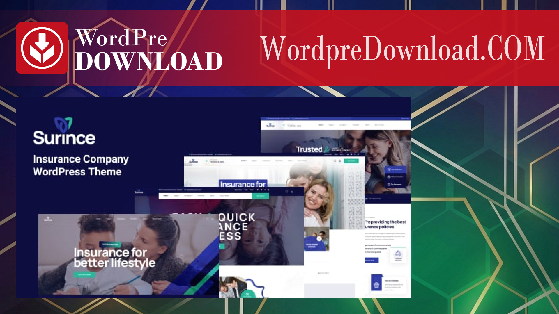 Surince – Insurance Company WordPress Theme - WordpreDownload.COM