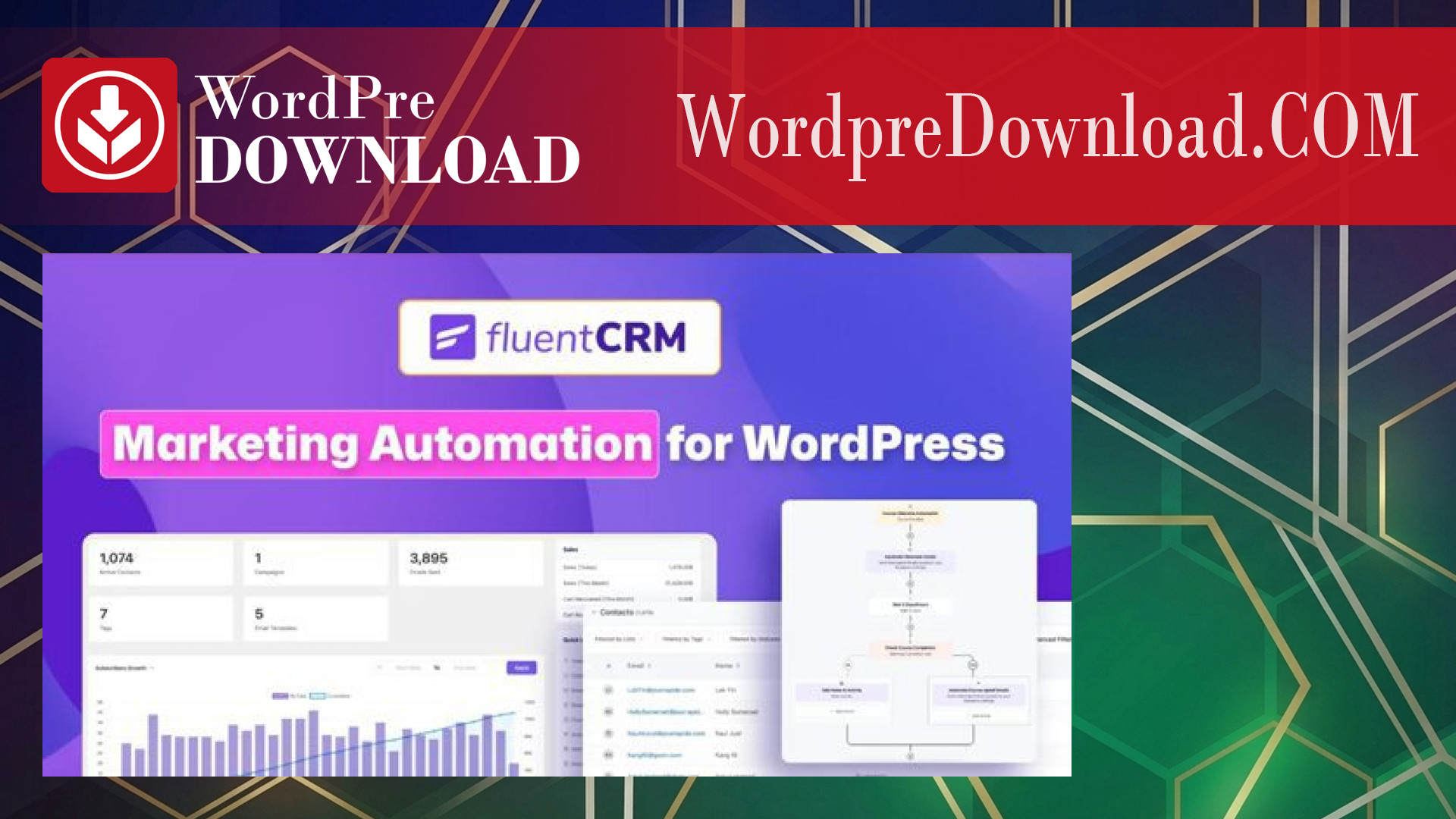FluentCRM Pro - WordpreDownload.COM