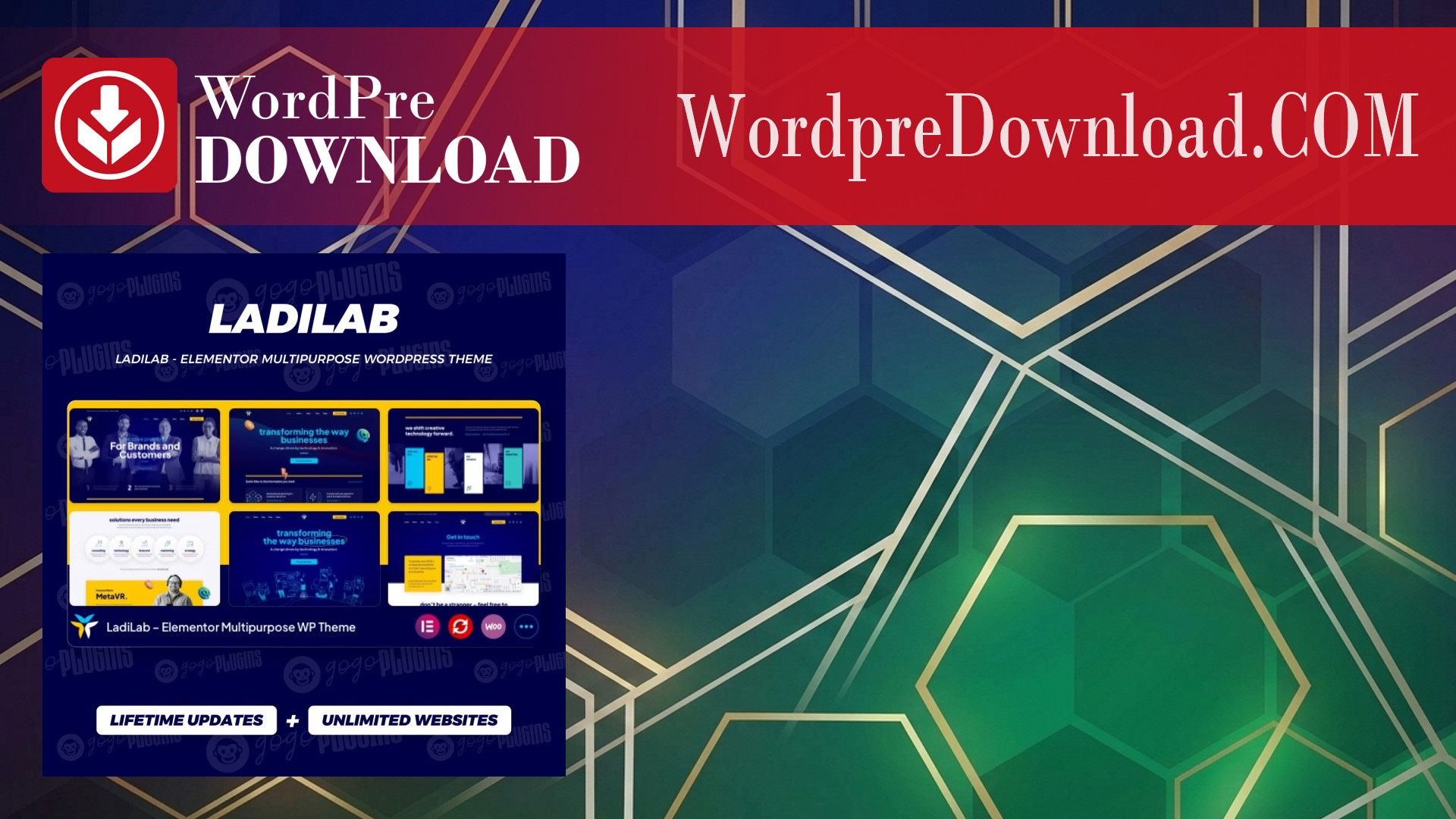 LadiLab - Elementor Multipurpose WordPress Theme - WordpreDownload.COM