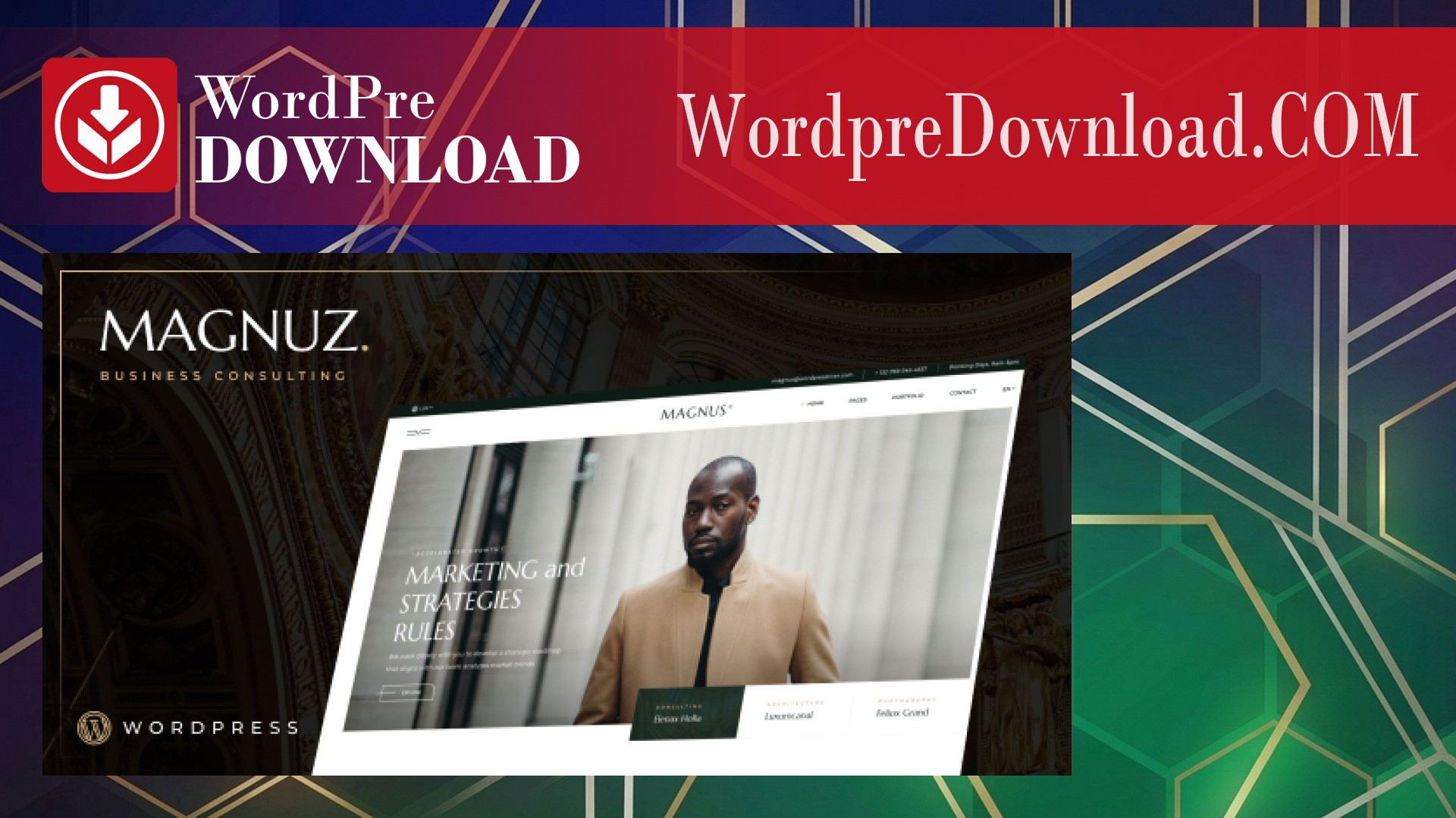 Magnuz – Business WordPress Theme - WordpreDownload.COM