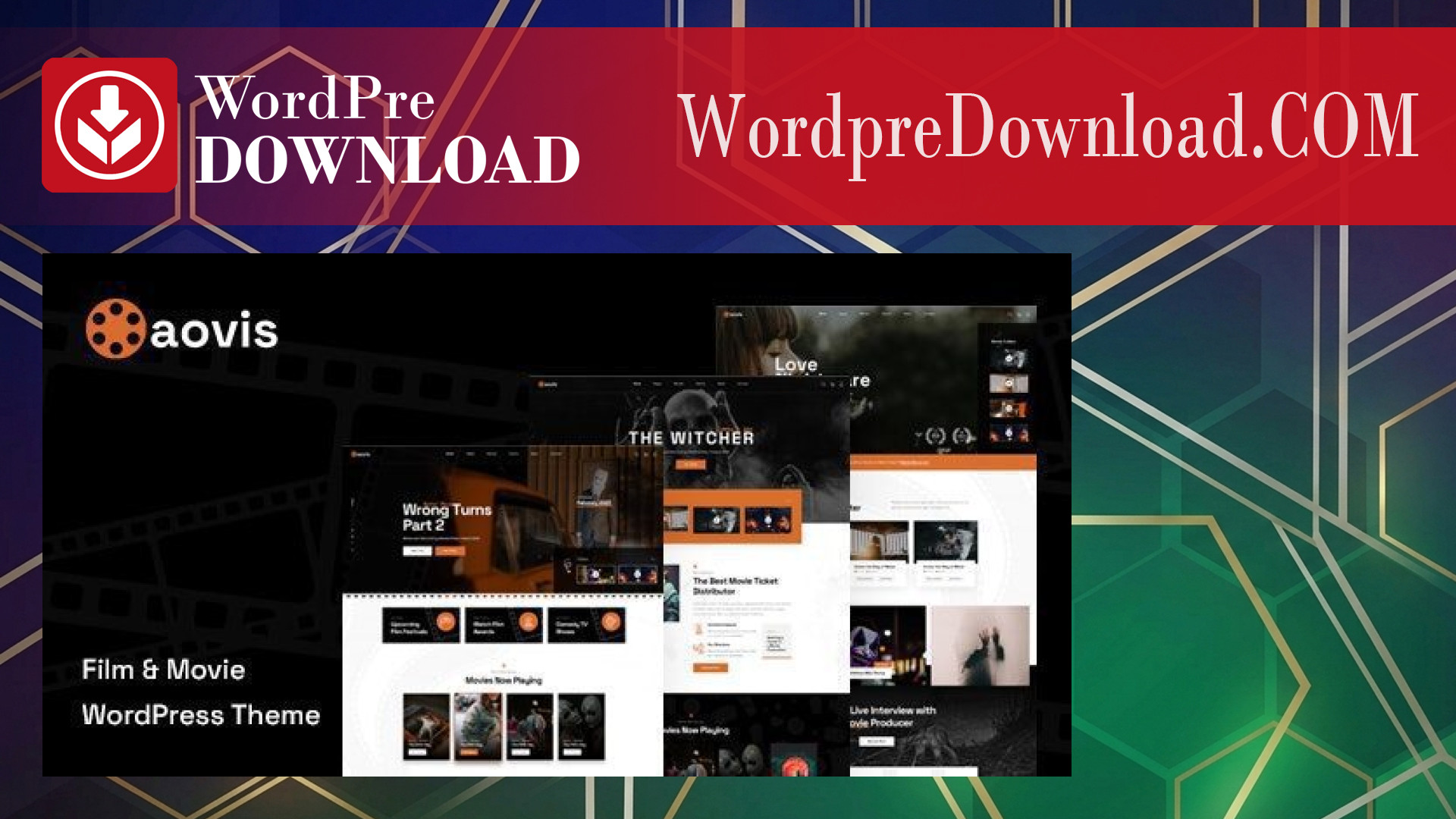Aovis - Booking Movie Tickets WordPress Theme - WordpreDownload.COM