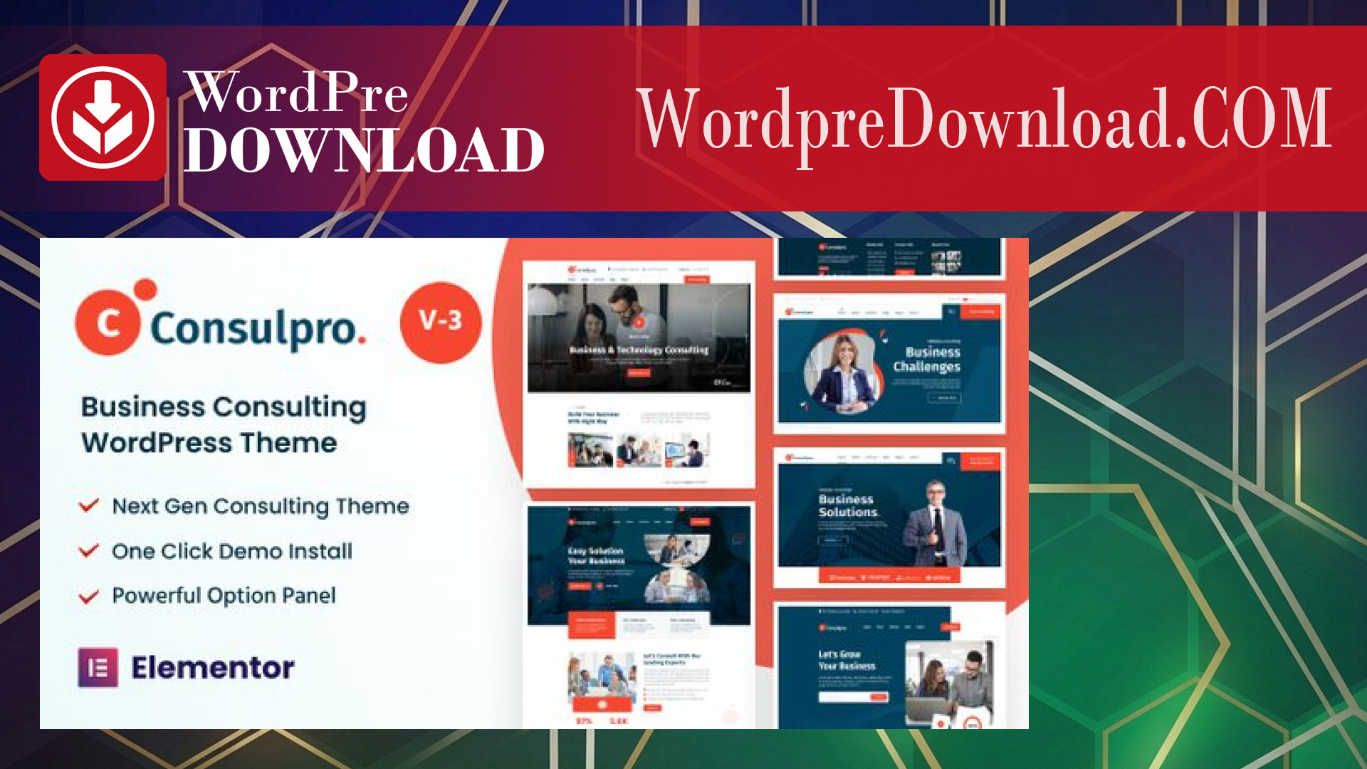 Consulpro - Finance And Business Consulting - WordpreDownload.COM