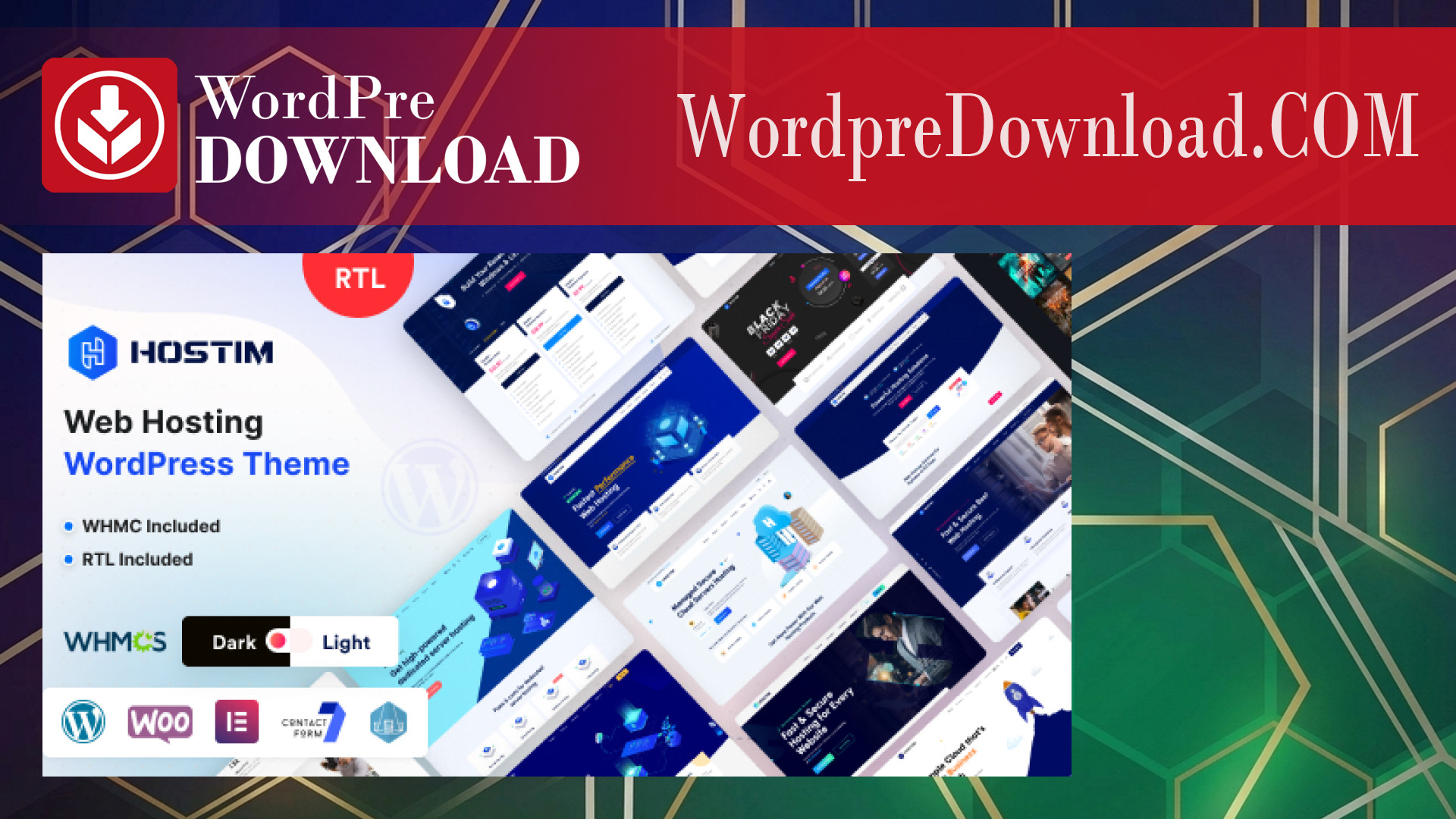 Hostim - Web Hosting WordPress Theme With WHMCS - WordpreDownload.COM
