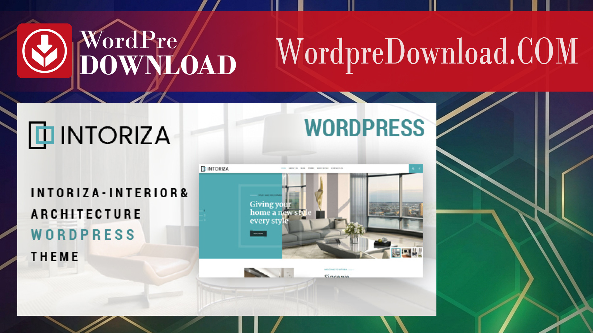 Intoria - Interior Architecture WordPress Theme - WordpreDownload.COM