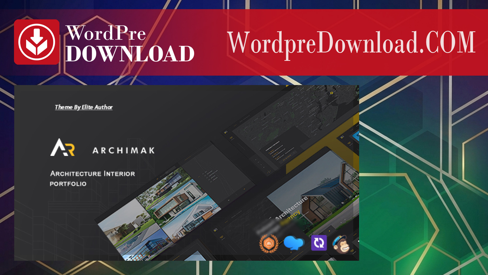 Archimak - Architecture Interior Portfolio WordPress Theme - WordpreDownload.COM